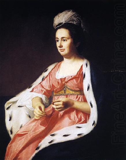 Ralph Earl Mrs. Adam Babcock oil painting picture